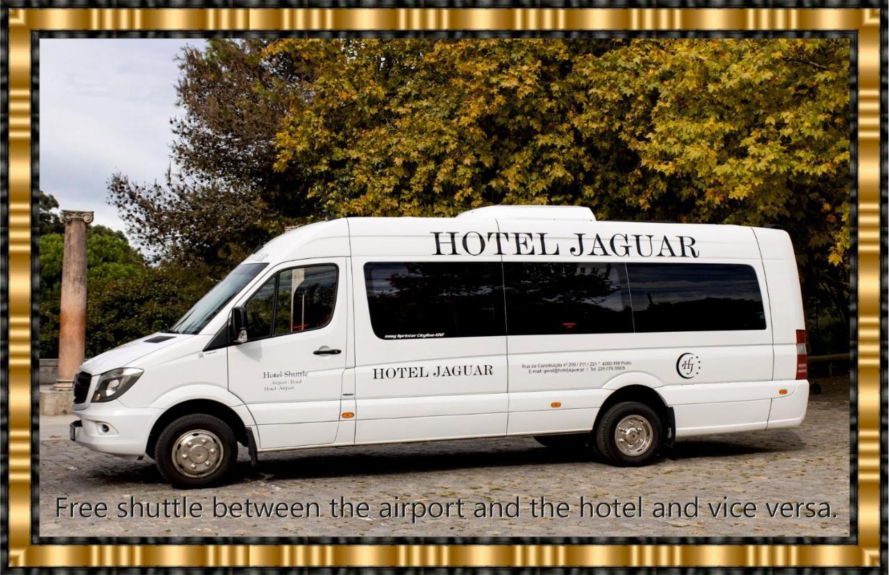 Hotel Jaguar Oporto - Airport To Hotel And City Center And Vice-Versa Is A Free And Continuous Shuttle Service From 7Am To 8Pm ภายนอก รูปภาพ